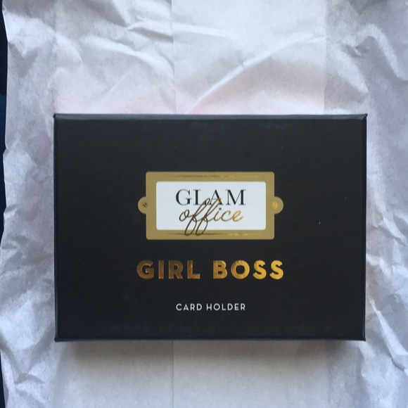 Accessories - NWT “Girl Boss” Business Card Holder